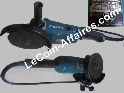 MEULEUSE GA9020 Ø230MM 2200W + CARTER - CARTON - MAKITA